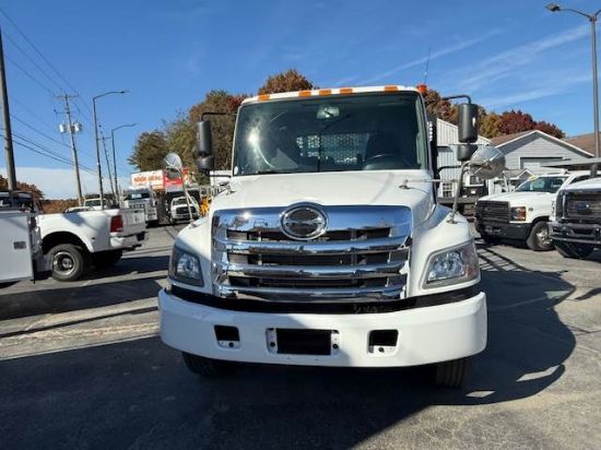 Picture of 2019 Hino 268 Attenuator Truck, SCORPION, ATTENUATOR TMA (Truck Mounted Attenuator), Trafix Devices, Highway Work, Crash, Under CDL Hino Motors, LTD J08E-VB/ J08E-WU