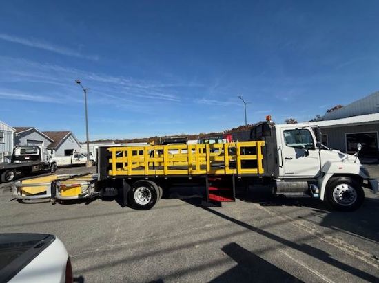 Picture of 2019 Hino 268 Attenuator Truck, SCORPION, ATTENUATOR TMA (Truck Mounted Attenuator), Trafix Devices, Highway Work, Crash, Under CDL Hino Motors, LTD J08E-VB/ J08E-WU
