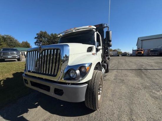 Picture of 2023 International HV Dump Truck, Landscape, Delivery, Construction, Hauler, Concrete, Trash, Single Axle, Electric Tarp, Low Miles Cummins L9