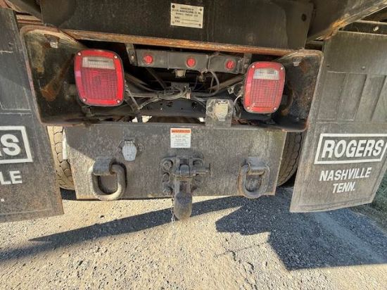 Picture of 2023 International HV Dump Truck, Landscape, Delivery, Construction, Hauler, Concrete, Trash, Single Axle, Electric Tarp, Low Miles Cummins L9