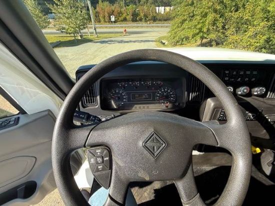 Picture of 2023 International HV Dump Truck, Landscape, Delivery, Construction, Hauler, Concrete, Trash, Single Axle, Electric Tarp, Low Miles Cummins L9