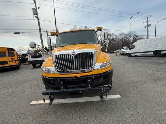Picture of 2014 International DuraStar 4300 Sweeper Truck, Schwarze A7 TORNADO Sweeper, Road Cleaner, Diesel, LOW MILES, John Deere, Steel Hopper, Air Ride International DT466/Maxxforce DT