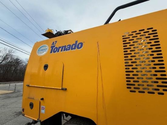 Picture of 2014 International DuraStar 4300 Sweeper Truck, Schwarze A7 TORNADO Sweeper, Road Cleaner, Diesel, LOW MILES, John Deere, Steel Hopper, Air Ride International DT466/Maxxforce DT