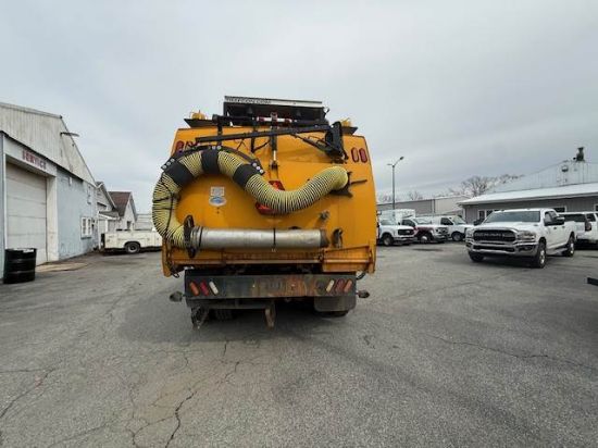 Picture of 2014 International DuraStar 4300 Sweeper Truck, Schwarze A7 TORNADO Sweeper, Road Cleaner, Diesel, LOW MILES, John Deere, Steel Hopper, Air Ride International DT466/Maxxforce DT