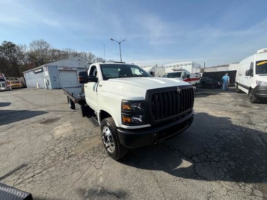 Picture of 2024 International CV515 Rollback Tow Truck, Dump, Flatbed, Jerr-Dan, Delivery, Hauler, Under CDL, Diesel, 200 Miles, Air Ride, PTO, Towing International