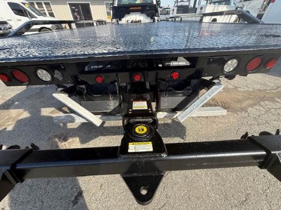 Picture of 2024 International CV515 Rollback Tow Truck, Dump, Flatbed, Jerr-Dan, Delivery, Hauler, Under CDL, Diesel, 200 Miles, Air Ride, PTO, Towing International