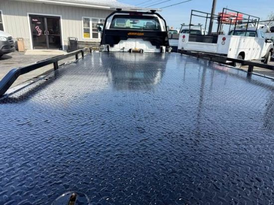 Picture of 2024 International CV515 Rollback Tow Truck, Dump, Flatbed, Jerr-Dan, Delivery, Hauler, Under CDL, Diesel, 200 Miles, Air Ride, PTO, Towing International