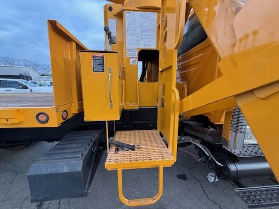 Picture of 2011 International 7400 Crane Truck, 56FT Boom, Elliott Crane, Flatbed, Service, Utility, Construction, Outriggers, Crane Service International 570 / Maxxforce 9 &10