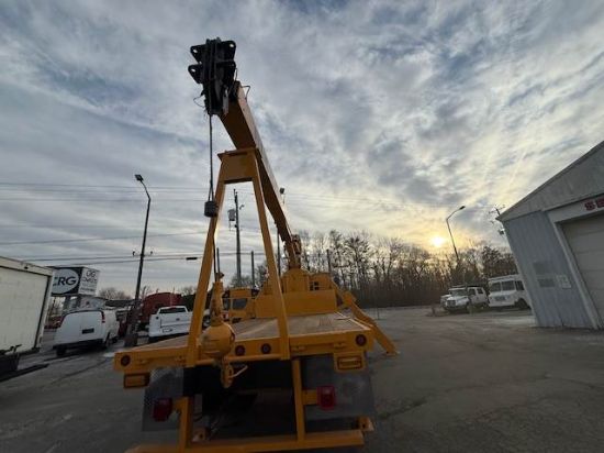 Picture of 2011 International 7400 Crane Truck, 56FT Boom, Elliott Crane, Flatbed, Service, Utility, Construction, Outriggers, Crane Service International 570 / Maxxforce 9 &10