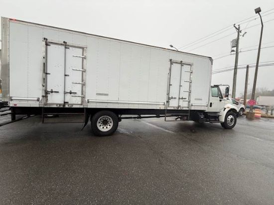 Picture of 2019 International 4300 Box Truck, Ramp, Over CDL, Supreme 26 FT Dry Box Van- DELIVERY, Moving, Storage, Low miles, Diesel, Curbside Doors, CDL Cummins B 6.7