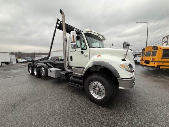 Picture of 2007 International 7600 Roll Off Truck, PreEmmisions, Cummins, Hauler, Dumpster, Trash, Recycling, Drop off, Tarp System Cummins ISM