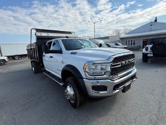 Picture of 2022 RAM 5500 Crew Cab Dump Truck ,12FT Tarp, Champion Hoist, 4X4, LOW MILES, Cummins, Work Truck, Landscape Truck, Grain Hauler Cummins, Inc. In-Line