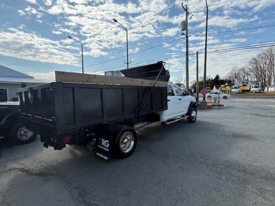 Picture of 2022 RAM 5500 Crew Cab Dump Truck ,12FT Tarp, Champion Hoist, 4X4, LOW MILES, Cummins, Work Truck, Landscape Truck, Grain Hauler Cummins, Inc. In-Line