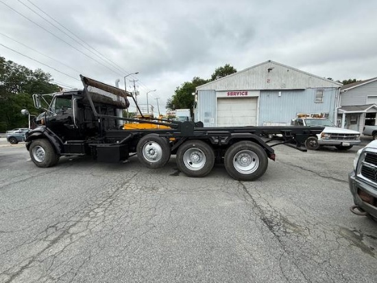 Picture of 2003 Sterling L9500 Roll Off Truck, Hauler, Dumpster, Trash, Recycling, Drop off, Heavy Hauler, Tarp System, Eaton Fuller Mercedes-Benz MBE4000