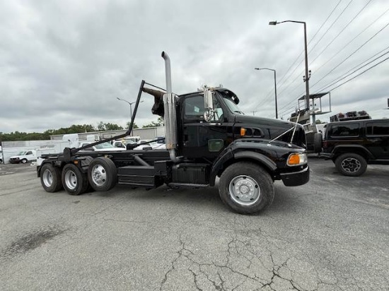 Picture of 2003 Sterling L9500 Roll Off Truck, Hauler, Dumpster, Trash, Recycling, Drop off, Heavy Hauler, Tarp System, Eaton Fuller Mercedes-Benz MBE4000
