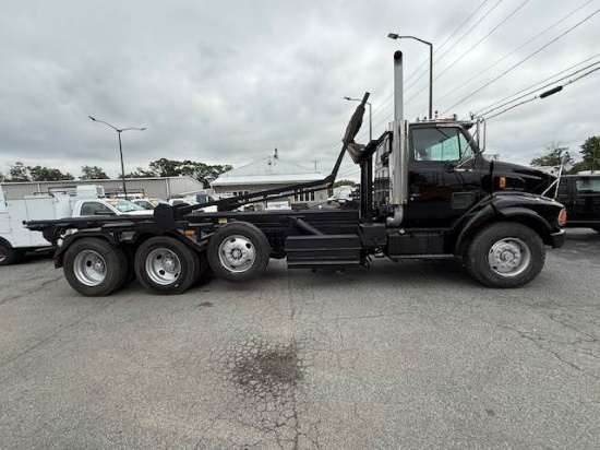 Picture of 2003 Sterling L9500 Roll Off Truck, Hauler, Dumpster, Trash, Recycling, Drop off, Heavy Hauler, Tarp System, Eaton Fuller Mercedes-Benz MBE4000