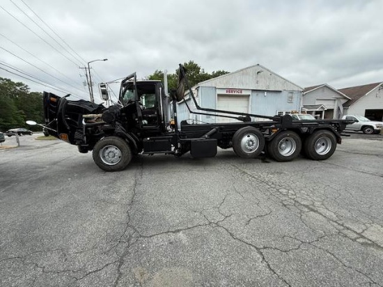 Picture of 2003 Sterling L9500 Roll Off Truck, Hauler, Dumpster, Trash, Recycling, Drop off, Heavy Hauler, Tarp System, Eaton Fuller Mercedes-Benz MBE4000