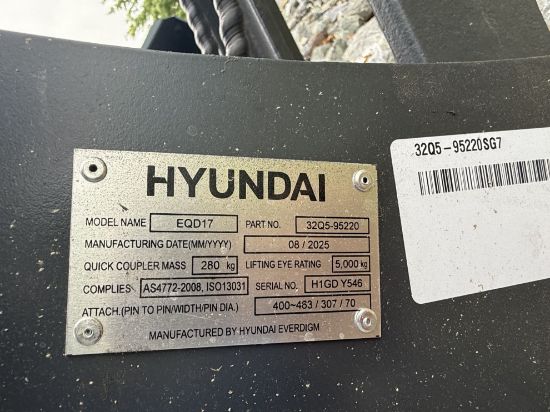 Picture of 2026 Hyundai HX160AL