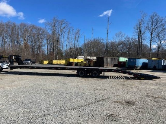 Picture of 2022 Big Tex 40ft Flatbed Trailer, Delivery, Moving, Car Hauler with Ramps, Equipment Trailer, Construction Trailer, Appliance Delivery
