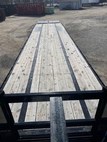 Picture of 2022 Big Tex 40ft Flatbed Trailer, Delivery, Moving, Car Hauler with Ramps, Equipment Trailer, Construction Trailer, Appliance Delivery