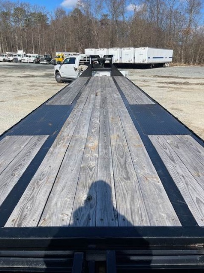 Picture of 2022 Big Tex 40ft Flatbed Trailer, Delivery, Moving, Car Hauler with Ramps, Equipment Trailer, Construction Trailer, Appliance Delivery