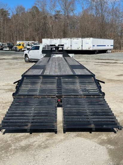 Picture of 2022 Big Tex 40ft Flatbed Trailer, Delivery, Moving, Car Hauler with Ramps, Equipment Trailer, Construction Trailer, Appliance Delivery