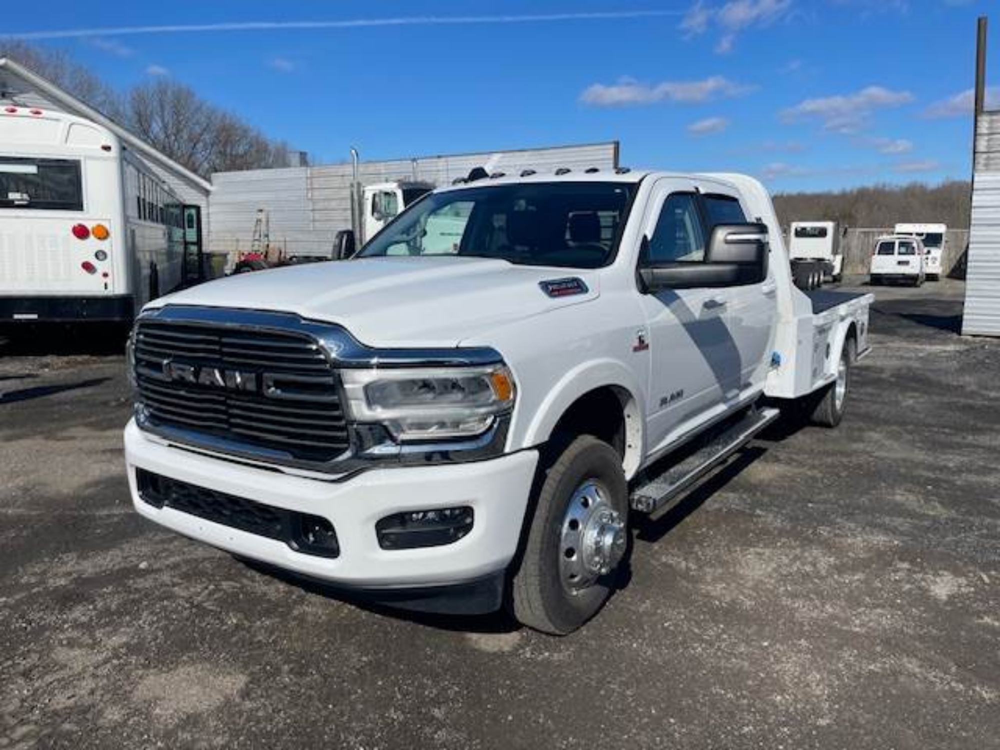 Picture of 2023 RAM 3500 LARAMIE Laramie Crew Cab Hauler Truck - Western Hauler / Flat Platform Truck Body