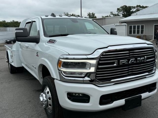 Picture of 2023 RAM 3500 LARAMIE Laramie Crew Cab Hauler Truck - Western Hauler / Flat Platform Truck Body