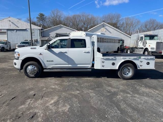 Picture of 2023 RAM 3500 LARAMIE Laramie Crew Cab Hauler Truck - Western Hauler / Flat Platform Truck Body