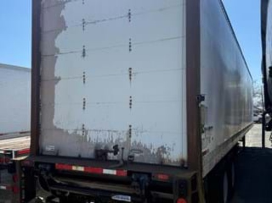 Picture of 2010 Hyundai 53ft Dry Van Trailer, Aluminum Body, Apitong Floor, RollUp Door, Tandem Axle, Spring Suspension, Aluminum Roof, Delivery Van