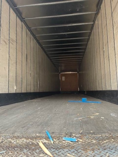 Picture of 2010 Hyundai 53ft Dry Van Trailer, Aluminum Body, Apitong Floor, RollUp Door, Tandem Axle, Spring Suspension, Aluminum Roof, Delivery Van