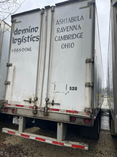 Picture of 2005 Trailmobile 53ft Dry Van Trailer, Storage Trailer, Dry, Delivery Van, Aluminum, Tandem Axle, Roll Up Door, Swing Door, Hauler