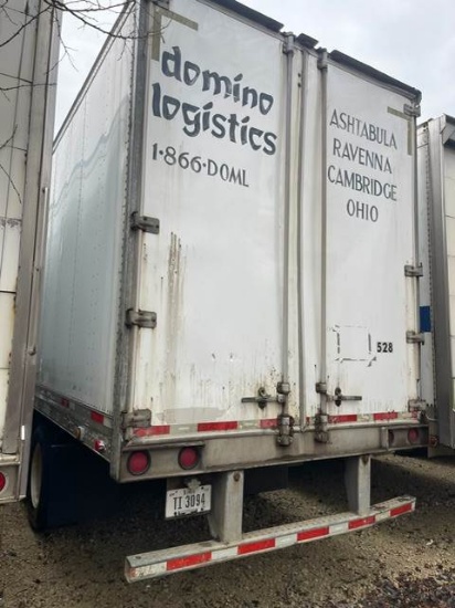 Picture of 2004 Trailmobile 48ft Dry Van Trailer, Storage Trailer, Aluminum, Tandem Axle, Spring Suspension, Swing Door, 53FT, Roll up Door, Hauler
