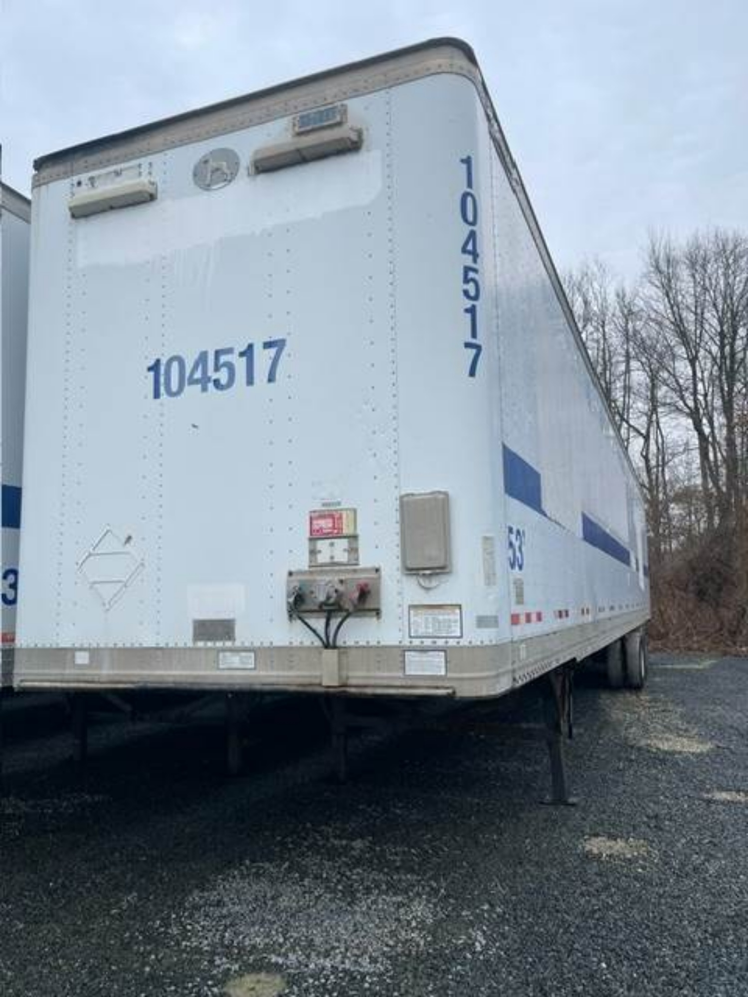 Picture of 2005 Wabash 53ft Dry Van Trailer, Storage Trailer, Tandem Axle, Spring Suspension, Moving Van, Delivery Truck, Swing Door, Roll Up Door, Hauler