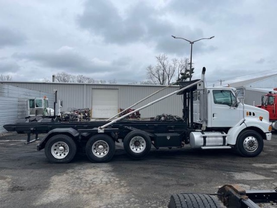 Picture of 2004 Sterling L9500 Roll Off Truck, Dumpster, Trash, Landfill, Delivery, Flatbed, Tarp, Hauler, Tri-Axle, Heavy Spec, Waste, Refuse