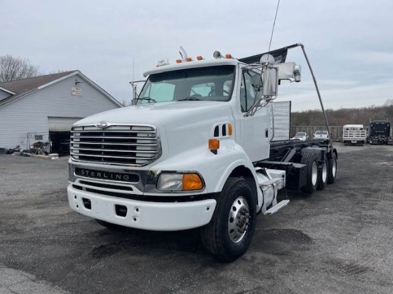 Picture of 2004 Sterling L9500 Roll Off Truck, Dumpster, Trash, Landfill, Delivery, Flatbed, Tarp, Hauler, Tri-Axle, Heavy Spec, Waste, Refuse