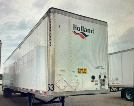 Picture of 2020 Vanguard 53ft Dry Van Trailer, Storage, Delivery, Hauling, Roll Up Door, Air Ride Suspension, Aluminum Roof, Wood Floor, MaxCube, Cargo, Enclosed