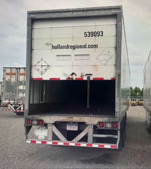 Picture of 2022 Vanguard 53ft Dry Van Trailer, Storage, Delivery, Hauling, Roll Up Door, Air Ride Suspension, Aluminum Roof, Wood Floor, MaxCube, Cargo, Enclosed