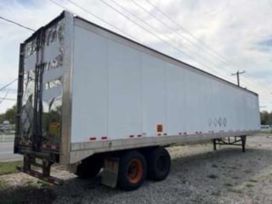 Picture of 2022 Vanguard 53ft Dry Van Trailer, Storage, Delivery, Hauling, Roll Up Door, Air Ride Suspension, Aluminum Roof, Wood Floor, MaxCube, Cargo, Enclosed