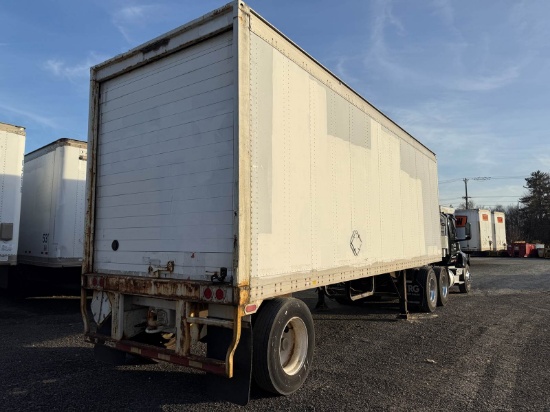 Picture of 2010 Wabash 28' PUP DRY VAN Pup Trailer, Steel Body, Wood Floor, Rollup Door, Single Axle, Spring Suspension, Aluminum Roof, Delivery Van