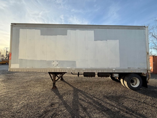 Picture of 2010 Wabash 28' PUP DRY VAN Pup Trailer, Steel Body, Wood Floor, Rollup Door, Single Axle, Spring Suspension, Aluminum Roof, Delivery Van