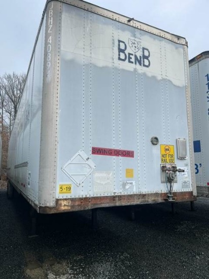 Picture of 2006 Wabash Trailer, 53ft Dry Van Trailer, Storage Trailer, Tandem Axle, Spring Suspension, Moving Van, Delivery Truck, Swing Door, Roll Up Hauler