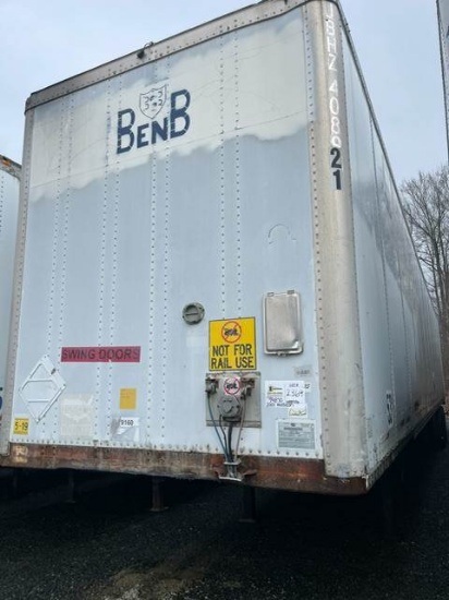 Picture of 2006 Wabash Trailer, 53ft Dry Van Trailer, Storage Trailer, Tandem Axle, Spring Suspension, Moving Van, Delivery Truck, Swing Door, Roll Up Hauler