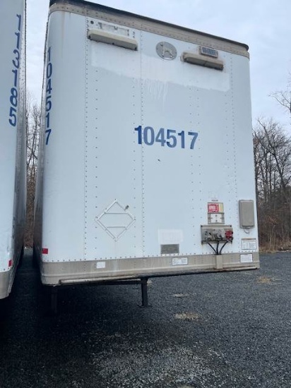 Picture of 2006 Wabash Trailer, 53ft Dry Van Trailer, Storage Trailer, Tandem Axle, Spring Suspension, Moving Van, Delivery Truck, Swing Door, Roll Up Hauler