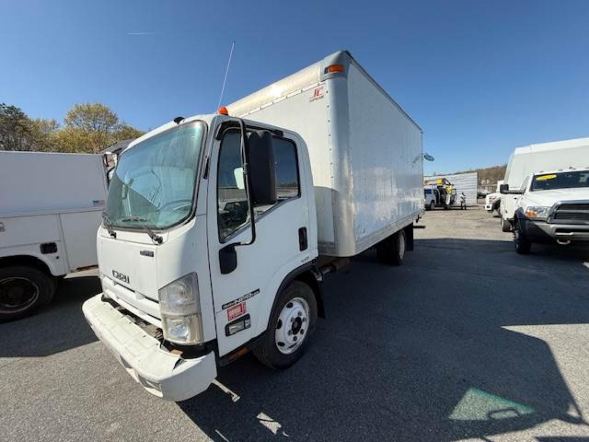 Picture of 2012 Isuzu NPR Box Truck, Moving, Hauler, City Truck, Dock Height, Clean, Ready to go, Delivery