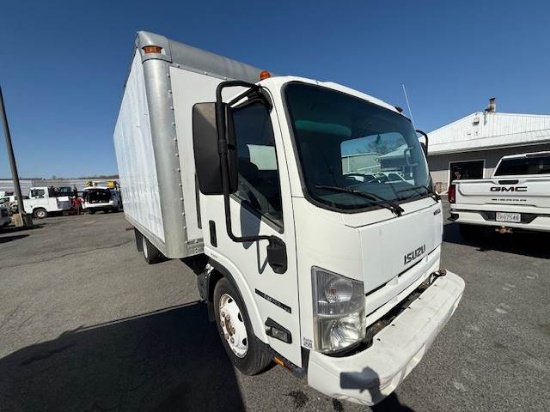 Picture of 2012 Isuzu NPR Box Truck, Moving, Hauler, City Truck, Dock Height, Clean, Ready to go, Delivery