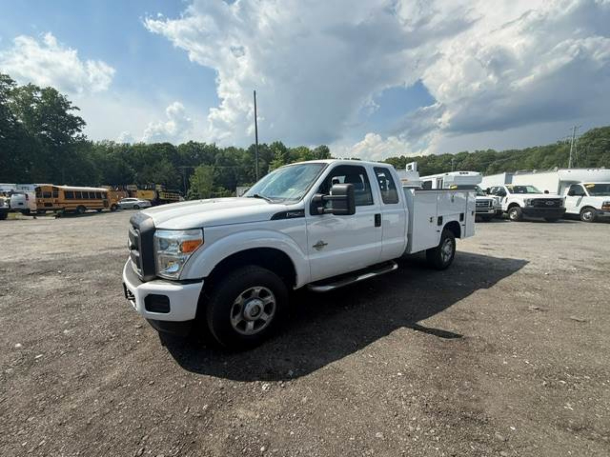 Picture of 2011 Ford F-250 Extended Cab Mechanic / Service Truck, 4WD, Plumber, Construction, Handyman, Electrician, Diesel 8FT Bed