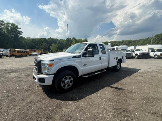 Picture of 2011 Ford F-250 Extended Cab Mechanic / Service Truck, 4WD, Plumber, Construction, Handyman, Electrician, Diesel 8FT Bed