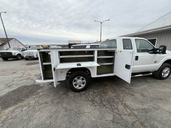 Picture of 2011 Ford F-250 Extended Cab Mechanic / Service Truck, 4WD, Plumber, Construction, Handyman, Electrician, Diesel 8FT Bed