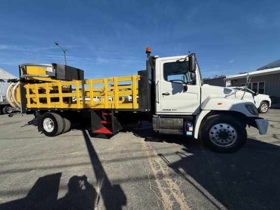 Picture of 2022 Hino L6 Attenuator Truck, Attenuator Truck, SCORPION, ATTENUATOR TMA (Truck Mounted Attenuator), Trafix Devices, Highway Work, Crash, Under CDL